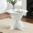 36''  Modern Round Dining Table with Cross Pedestal