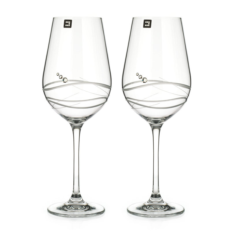 Venezia 470ml Crystal Red Wine Glass Set