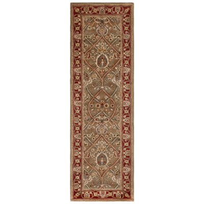 Tapis oriental néo-zélandais en laine touffeté à la main Evie