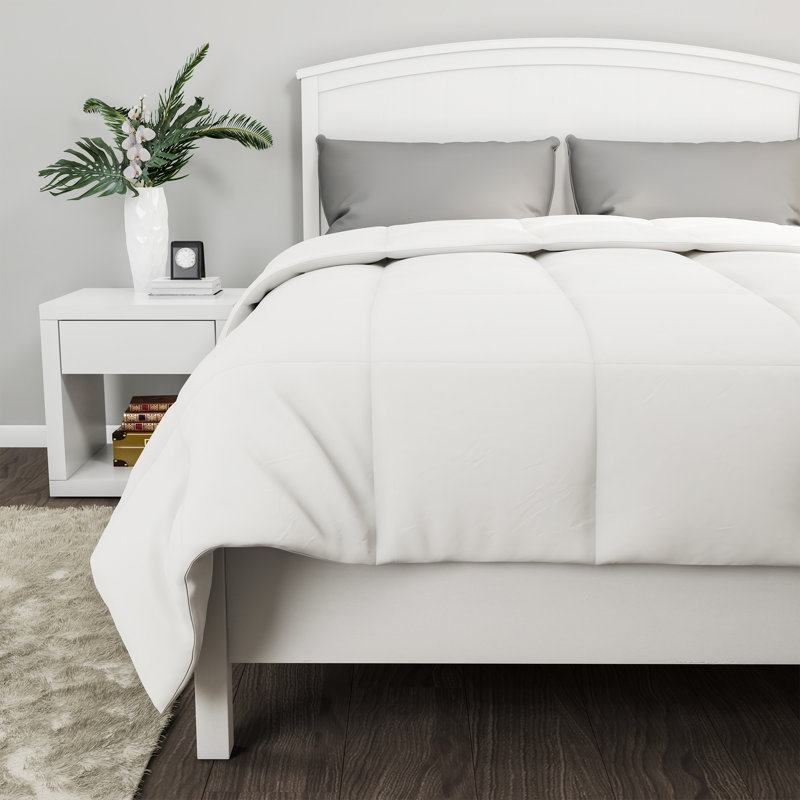 Édredon en duvet synthétique toutes saisons hypoallergénique, Double / grand
