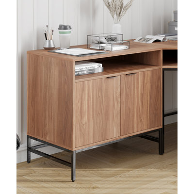 Armoire pour imprimante avec tablette de rangement