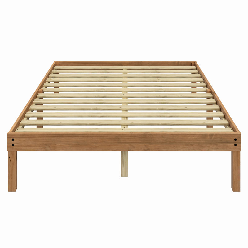 Wood Frame Bed Wallice | Winston Porter, Full 