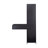 Black modern minimalist hair dresser table, multi-layer storage, large storage space