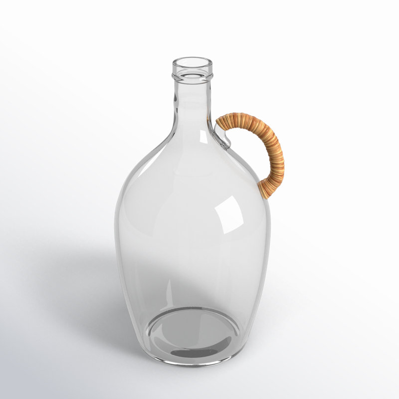 Arnelle 9.5'' Glass Decorative Bottle