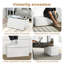 Mechel Polyester Upholstered Storage Bench-705734761