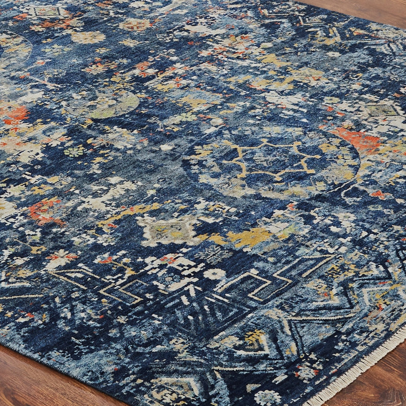 Heritage Revival Hand Knotted Area Rug, Rectangle 2' x 3'