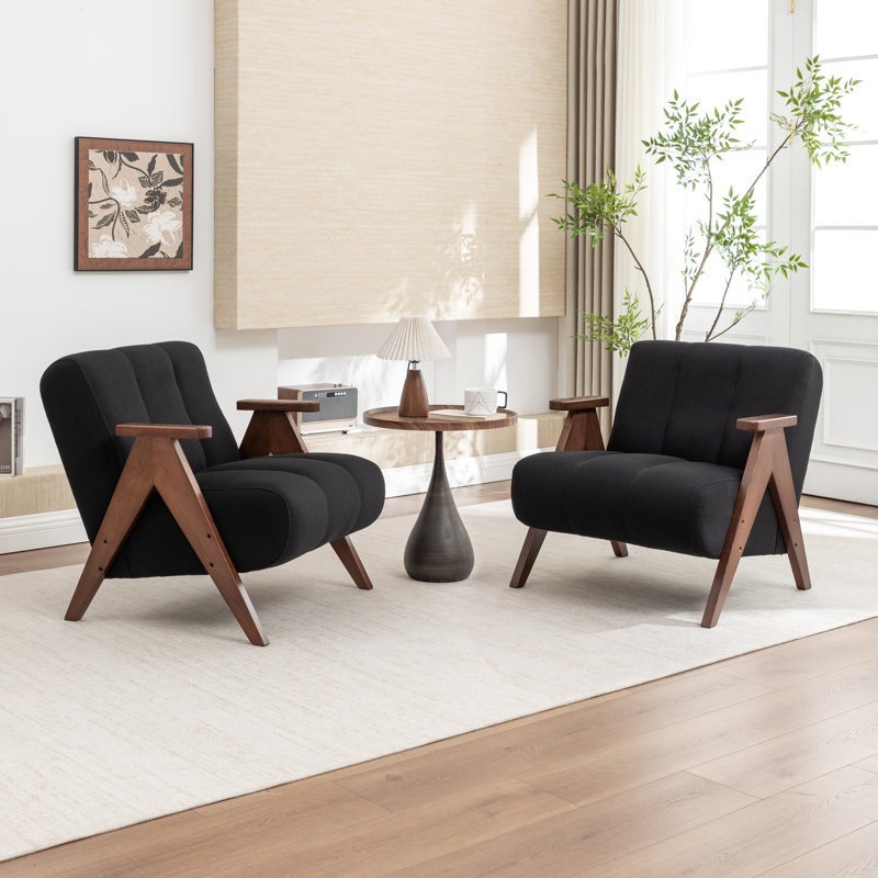 Fauteuil Chenice, Noir
