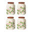 Holiday Baking Spice Jars, Set Of 4