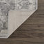 Tapis traditionnel gris clair, gris foncé et beige Eckelman-1978515629