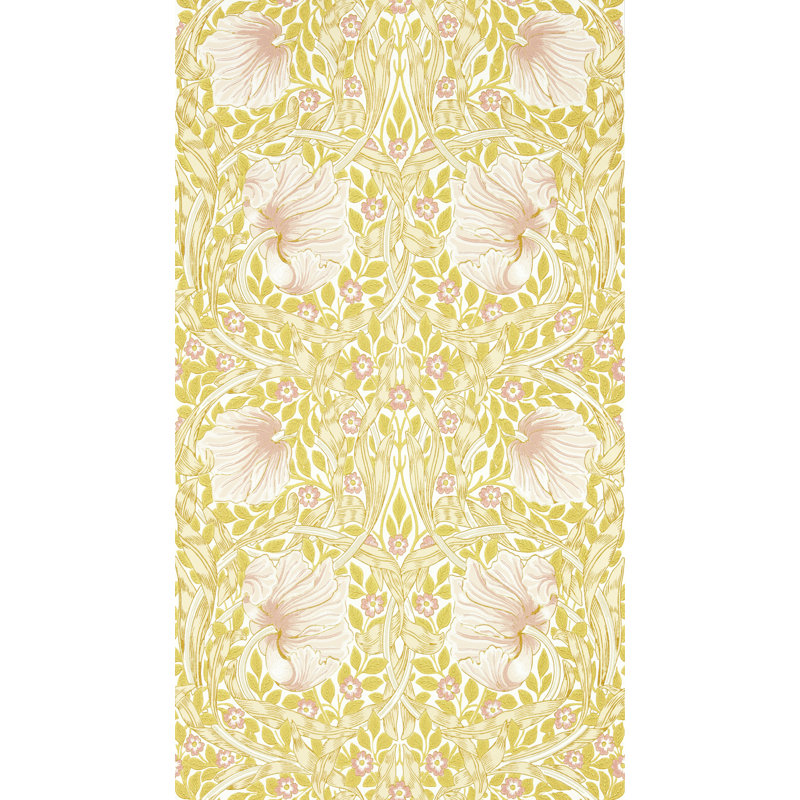Pimpernel Wallpaper, Sunflower/Pink