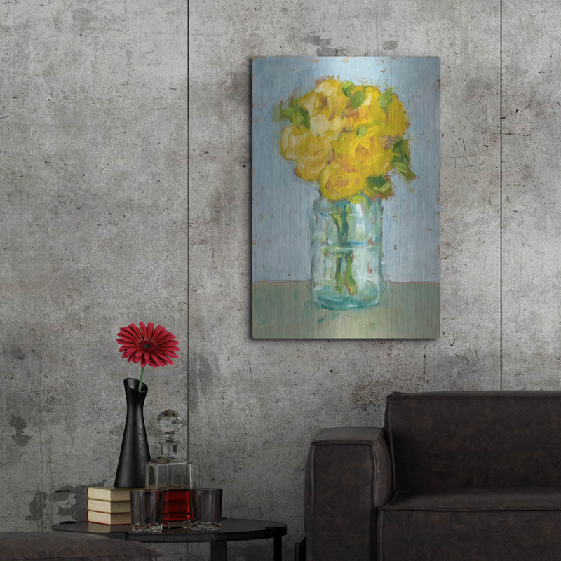 " Impressionist Floral Study III " by Ethan Harper, 36" H x 24" W