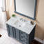 Dessus de meuble-lavabo de salle de bain, dessus de meuble-lavabo en pierre frittée Carra Barthroom avec lavabo rectangulaire encastré en céramique avec dosseret de meuble-lavabo, comptoir de meuble-lavabo
