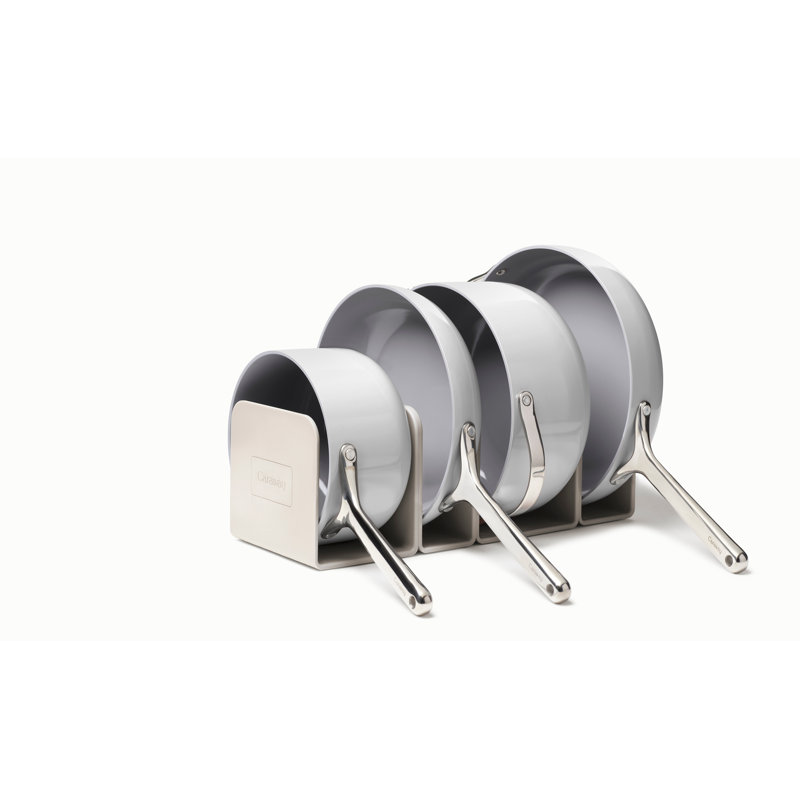 Caraway Non-Toxic Ceramic Nonstick Cookware Set, Gray