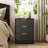 Fluted Nightstand With 3 Storage Drawers-2102957505-2101074999