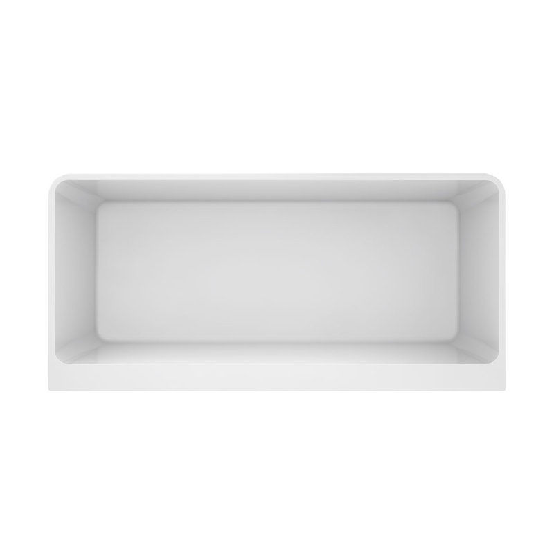 Muse 1680mm x 800mm Soaking Acrylic Bathtub