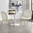 Walborn Round Metal Base Dining Table-276271210-334122849