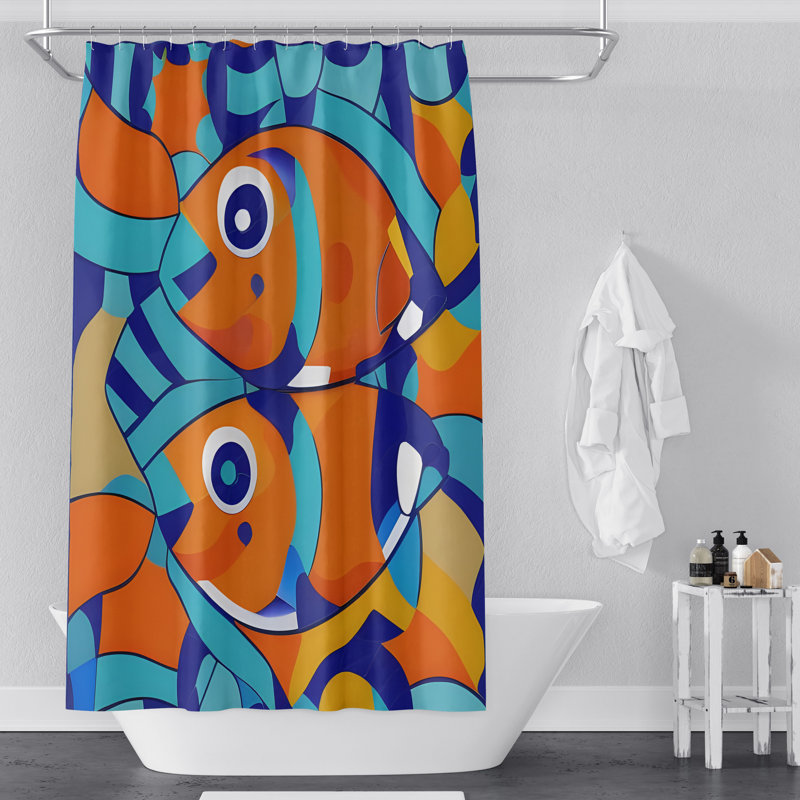 Rideau de douche Alissondra, H 93 po x l 70 po