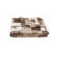 Marina Decoration Home Bedroom Pinsonic Bedding Coverlet Bedspread Ultra Soft 3 Piece Summer Embossed Printed Quilt Set with 2 Embossed Shams, Brown Cabin Maple Deer Plaid Pattern Queen/Full Size-1013864141