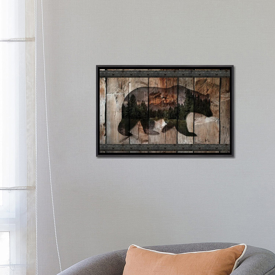 " Mountain Bear Silhouette " by Denise Brown Millwood Pines 