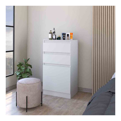 Dresser Asturias, Jewerly Box, White Finish