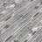 Lavera Noire Interlocking 12 in. x 12 in. Glass Metal Blend Mosaic Wall Tile