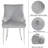 Lutishia 19'' H Tufted Velvet Upholstered Armchair