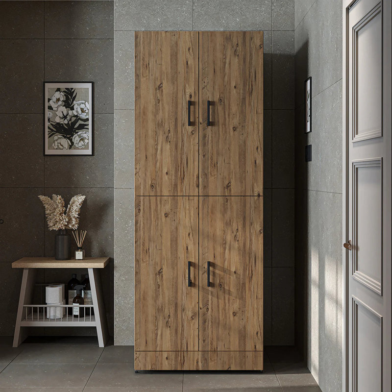 Dora Manufactured Wood Laundry Room Organiser, Oak