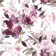 Red Barrel Studio® Burgundy Flowers Wallpaper Floral Tile | Wayfair