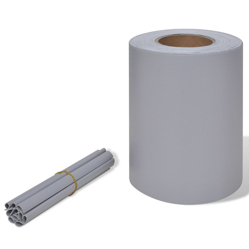 Symple Stuff Light Grey Plastic for Fence Panels