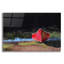  «Canoe» par Kenneth M Kirsch, art mural en verre acrylique, 16 po x 12 po