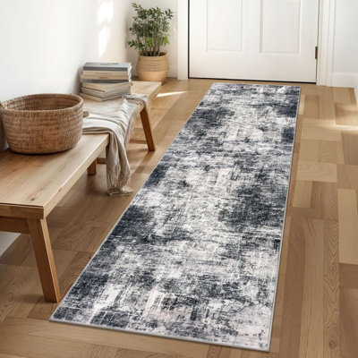 Machine Washable Rugs Abstract Non Slip Area Rugs For Living Room Bedroom
