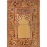 One-of-a-Kind 4'6" X 6'5" Hand Knotted Area Rug