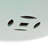 D13x18" Ceramic Barrel Stool With Cutout Design-308592941
