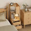 Vitrine en bois avec tiroirs Annice-948403035