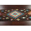 Tapis de couloir unique en laine noué à la main brun de 3 pi 1 po x 12 pi 11 po