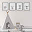 « hipster animals », ensemble de 4 pièces pour l’impression sur papier, chien, porc, vache amusant Cundick-1296674175