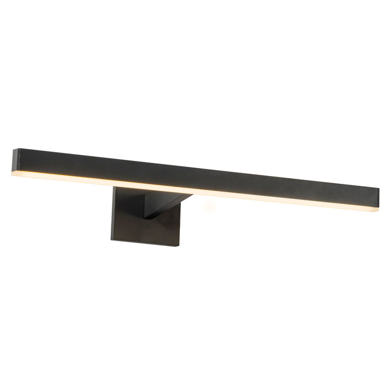 Vega 22-in Black dimmable LED Picture Light, Matte Black, 22.88