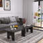 Table basse gigogne en bois 70,76 po