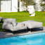 Cloud Sponge Beanbag Chair And Ottoman Set