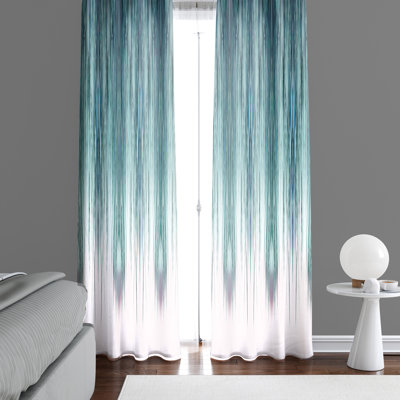 Semi Sheer Curtain Panel Pair
