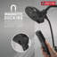 Garniture de robinet de douche à double fonction Tetra 17 Series, pomme de douche In2ition avec ensemble de garniture de jet manuel-85763995