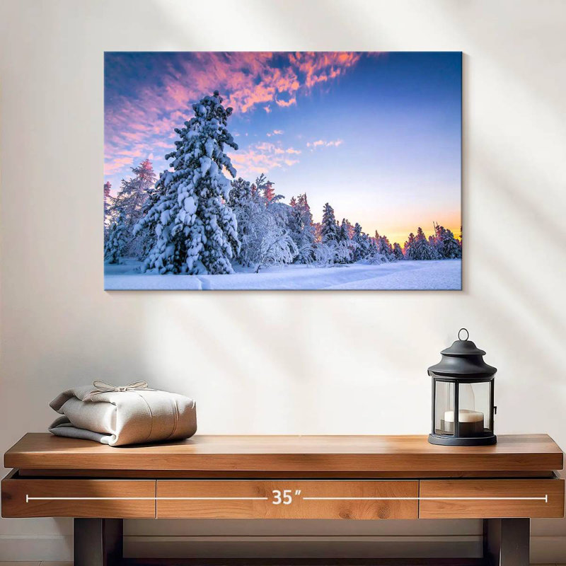 Alvord Pink Sunset At Winter, 16" H x 24" W