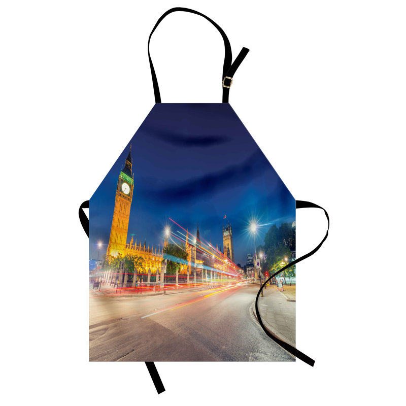 No Pattern Bib Apron