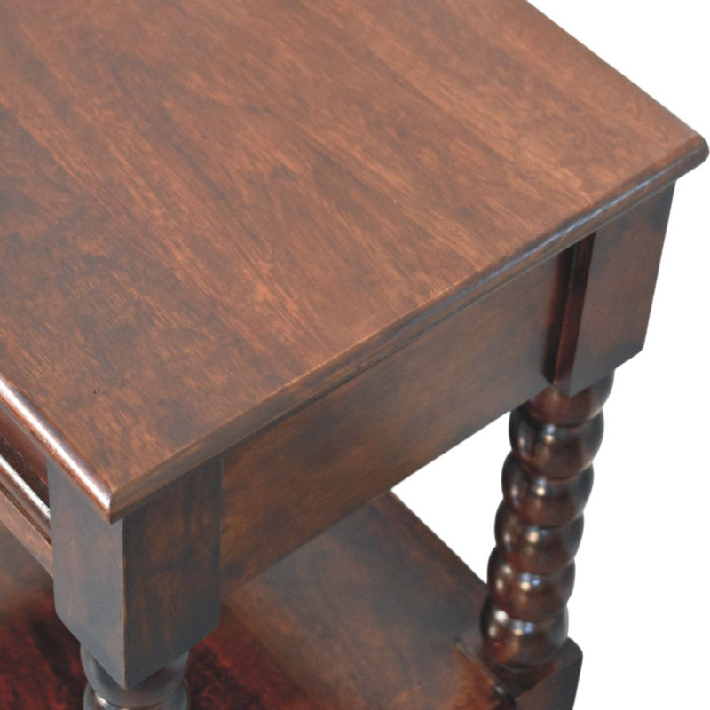 Eryx 45cm W Solid Wood Bedside Table