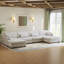 Canapé modulaire en velours côtelé Maelina -107665270-107665273