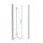 1 3/8" Adjustment,Universal Pivot Shower Door, With 1/4" Tempered Glass Finish 3272-113930992