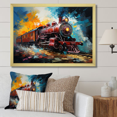" Train Dynamic Momentum Pointillism I "