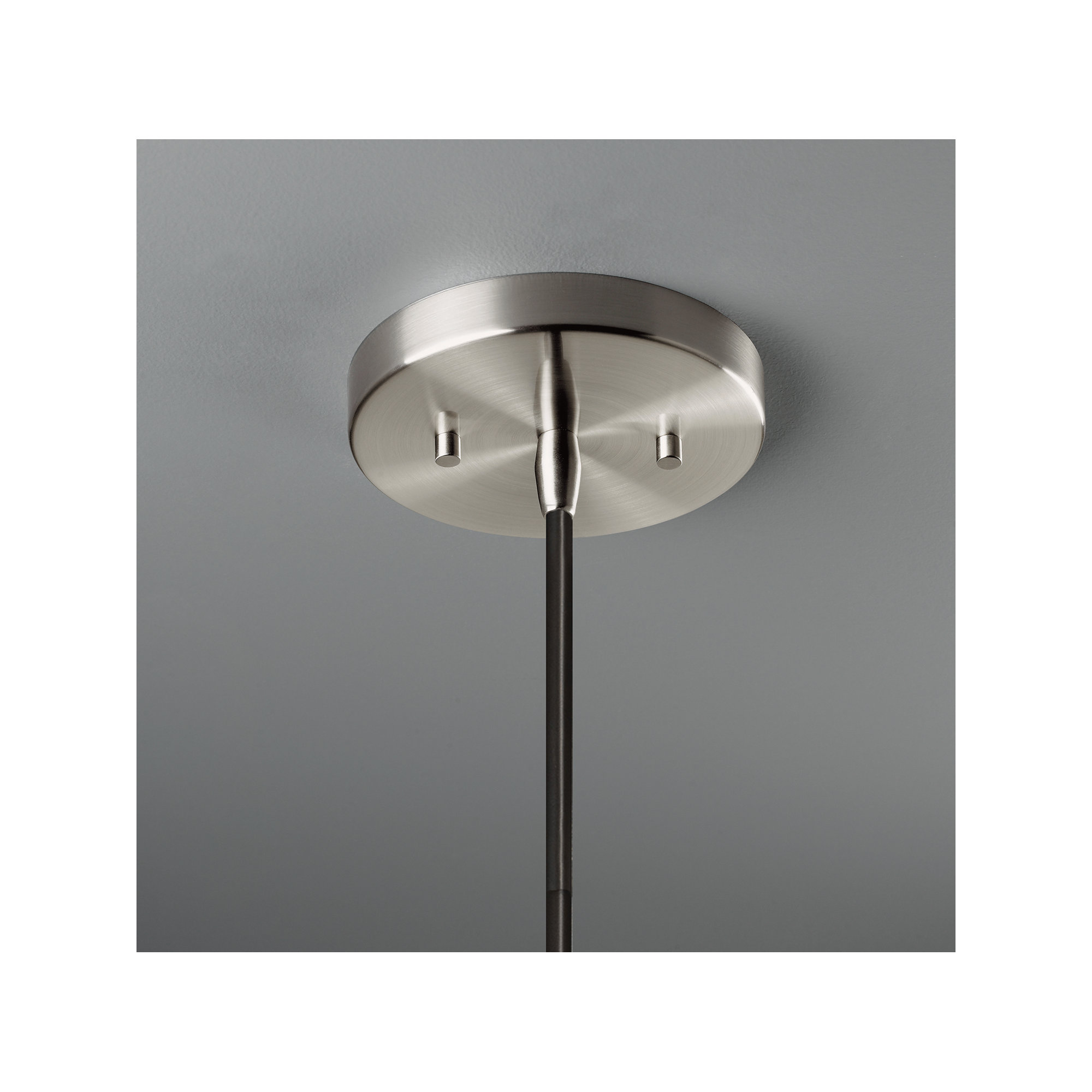 Logan 1 - Light Single Cone Pendant, Polished Chrome, Gloss Black, 18" H x 8" W x 8" D