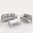 Kassian 5 - Person Patio Conversation Set with Cushions-635513368-635513369
