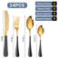 Piece Steel Wood Stainless Steel Hostess Set-450294595
